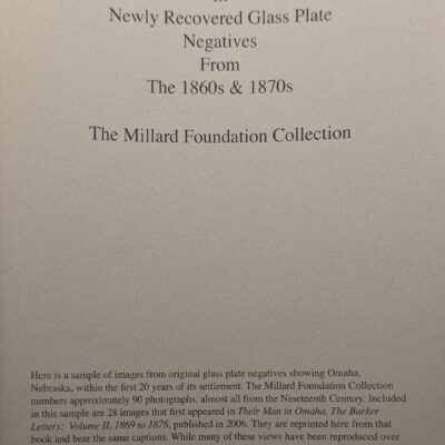 Early Omaha In Newly Recovered Glass Plate